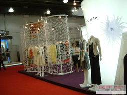 2006韓國時裝紡織品博覽會 陳列精品、零售貼圖區(qū)與攝影器材
